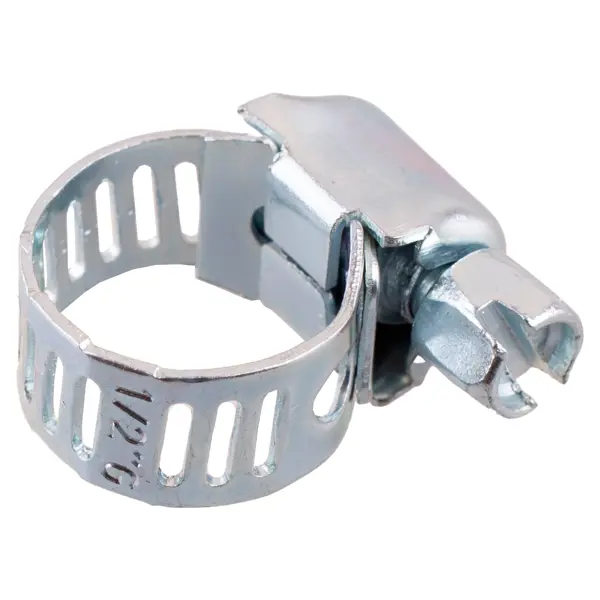 Хомут червячный оцинкованный 8-12 мм 2 шт