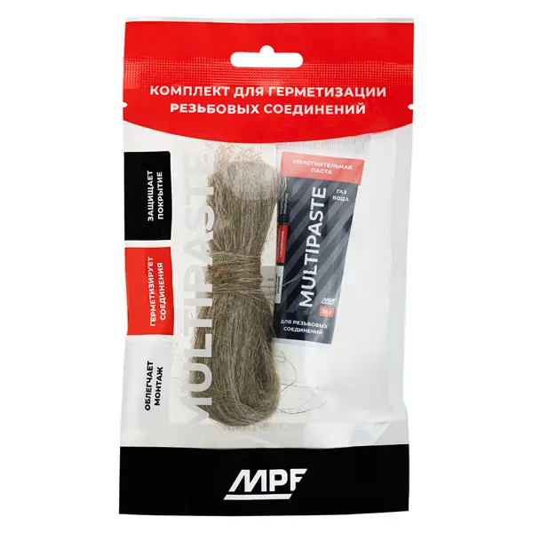 Паста уплотнительная универсальная 25 г со льном