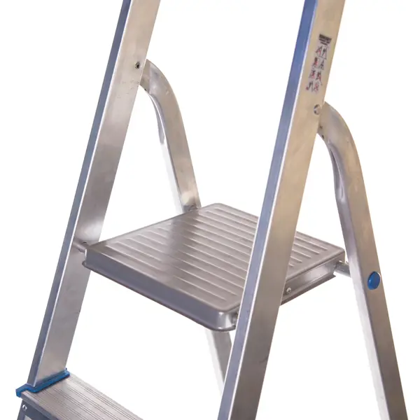 Стремянка алюминиевая Ladderbel STR-AL-7 7 ступеней, максимальная нагрузка 150 кг