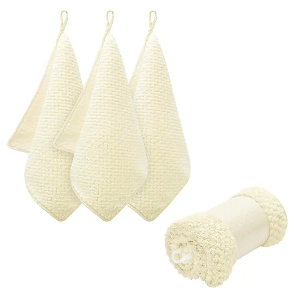 Полотенце махровое Bravo 30x30 см цвет 3 шт