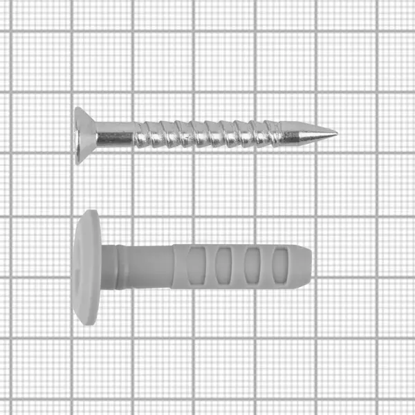 Дюбель-гвоздь грибовидный Fischer 8x40 мм, 50 шт.