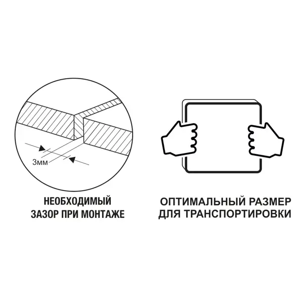 Фанера ФК 18 мм шлифованная 760x760 мм сорт 2/4 0.578 м²