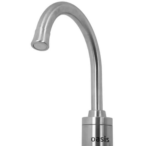 Проточный водонагреватель электрический Oasis KP-S 3.3 кВт серый с краном