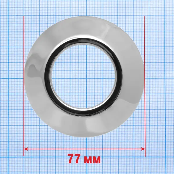 Отражатель 77x40x30 мм конус цвет хром