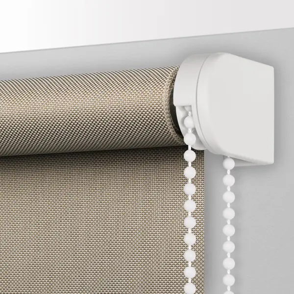 Штора рулонная Inspire Screen 160x230 см цвет серо-бежевый