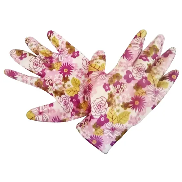 Перчатки садовые GARDEN FLOWERS GF-PN-08M размер М