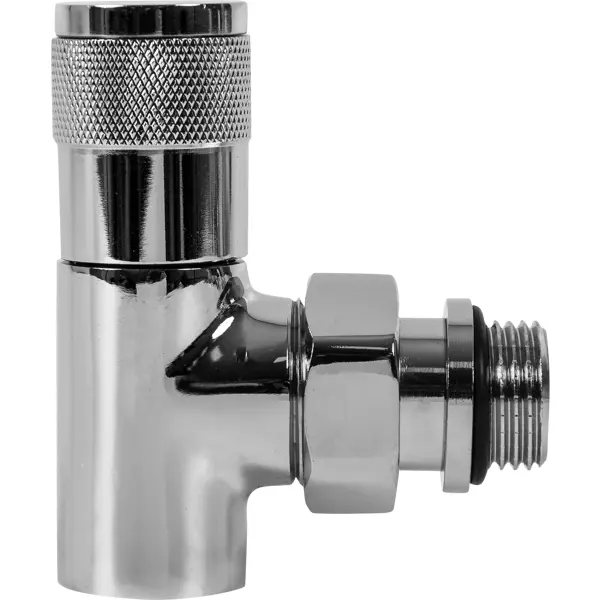 Комплект вентилей для радиатора угловой Royal Thermo Piano 1/2" латунь