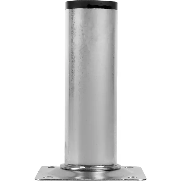 Ножка для мебели круглая ⌀30 мм высота 100 мм хром