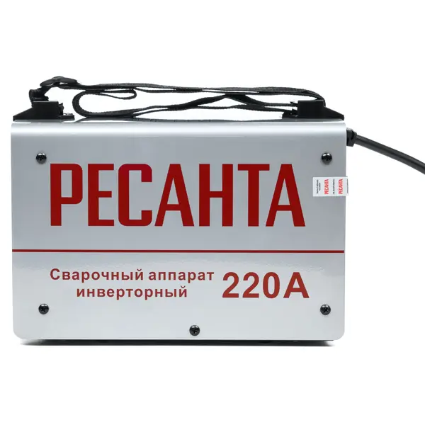 Сварочный аппарат инверторный Ресанта САИ-220ПРО, 220 А, до 6 мм