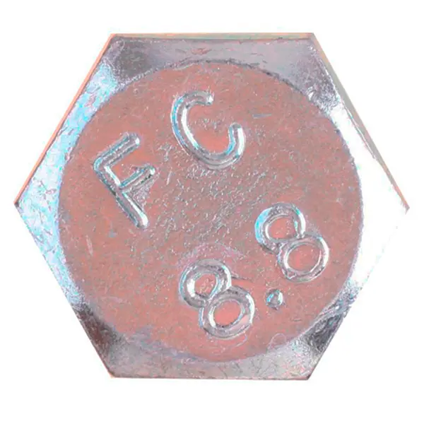 Болт DIN 933 12x50 мм оцинкованный 2 шт.