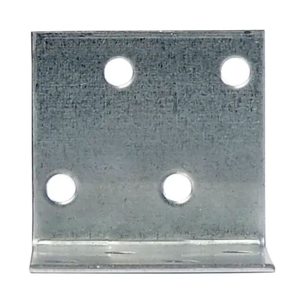 Уголок крепежный равносторонний оцинкованная сталь 40x40x40x1.8