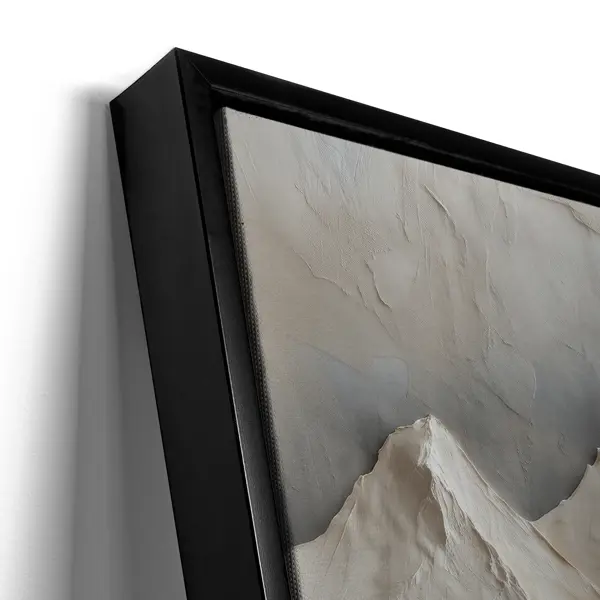 Картина в раме Postermarket Горы 3D 40x50 см цвет разноцветный