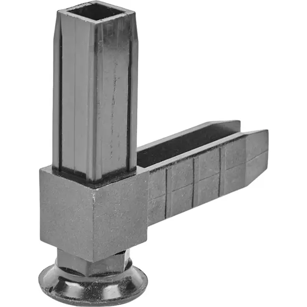 Коннектор 2 Лофт с регулируемой опорой пластик черный