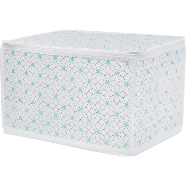 Коробка для хранения с крышкой Handy Home Калейдоскоп 30x25x42 см пластик цвет прозрачный