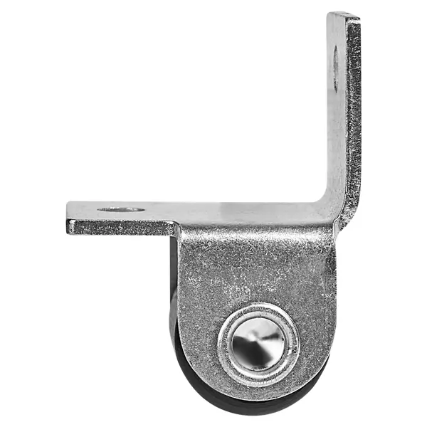 Мебельный ролик неповоротный без тормоза Larvij 15 мм до 20 кг цвет черный