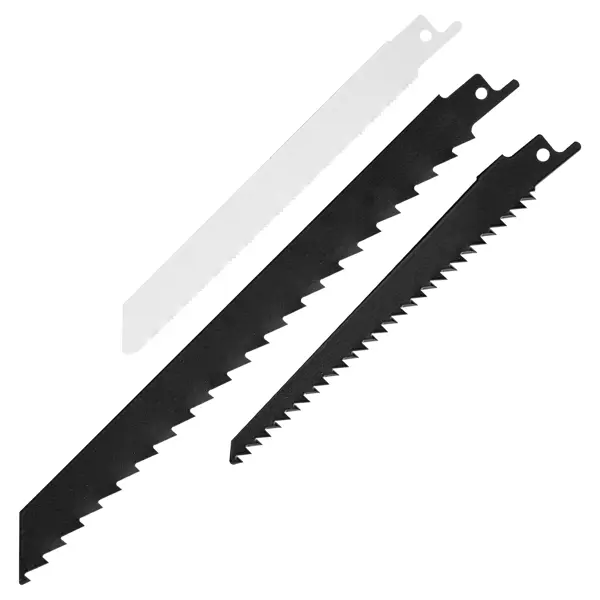 Набор полотен для сабельной пилы по дереву и металлу KWB 571070, 3 шт.