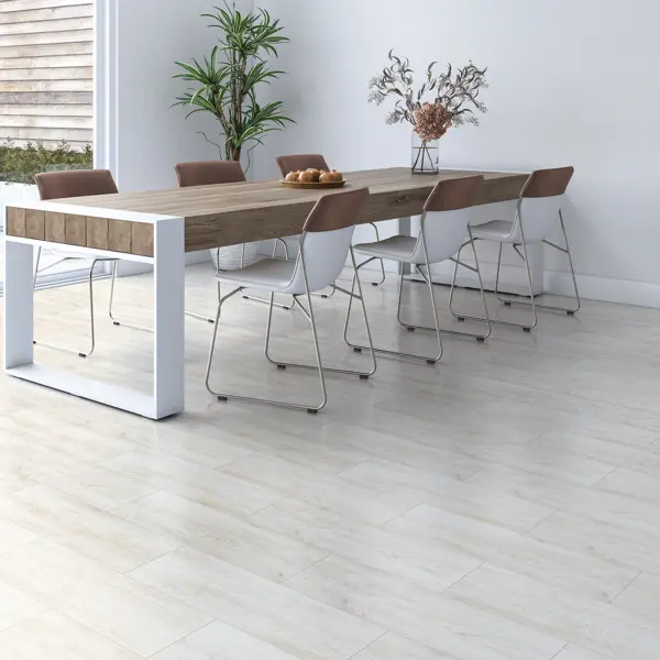 Керамогранит LB Ceramics Брэкстон 60x20x0.85 см 0.96 м² матовый цвет белый