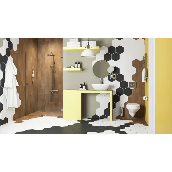 Подвесной светильник Inspire Ted 1xE27x60 Вт 38 см металл белый