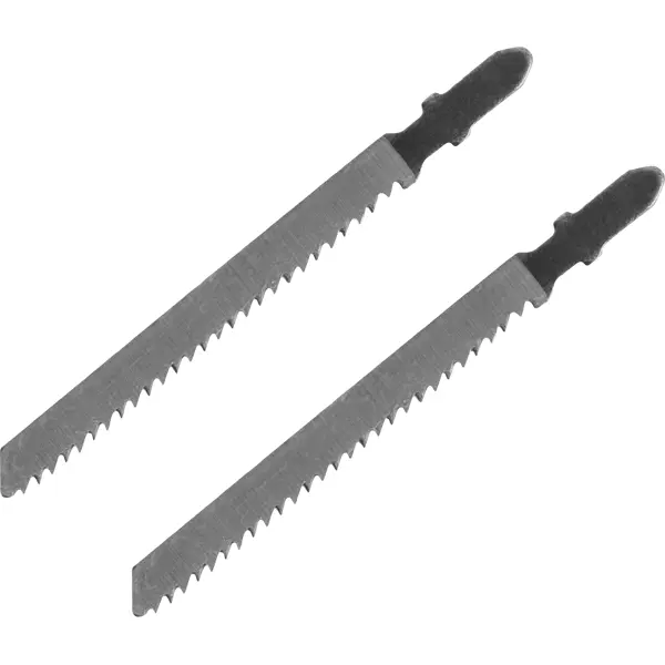 Пилка для лобзика по дереву Elitech T101BR 75 мм 2 шт.