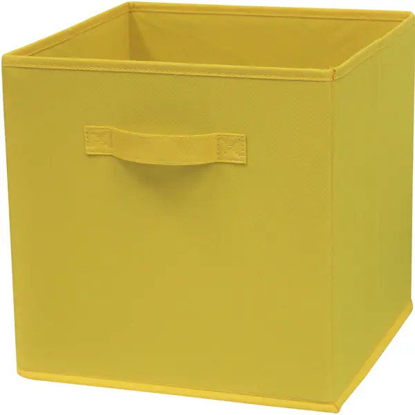 Короб Spaceo KUB Banana 31x31x31 см 29.7 л полиэстер цвет жёлтый