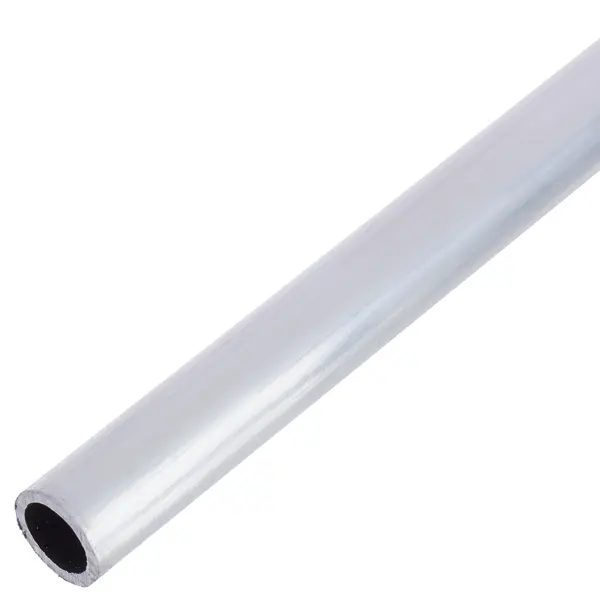 Труба круглая алюминий 8x1x2000 мм серая