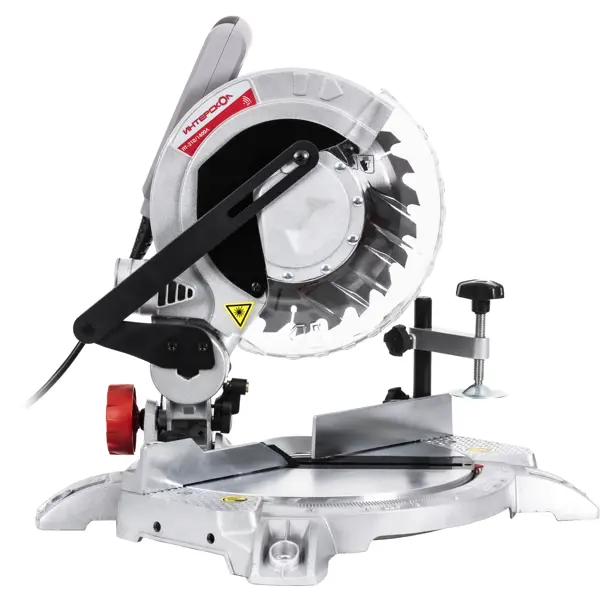 Пила торцовочная сетевая Интерскол ПТ210/1400Л, 1400 Вт, 210 мм