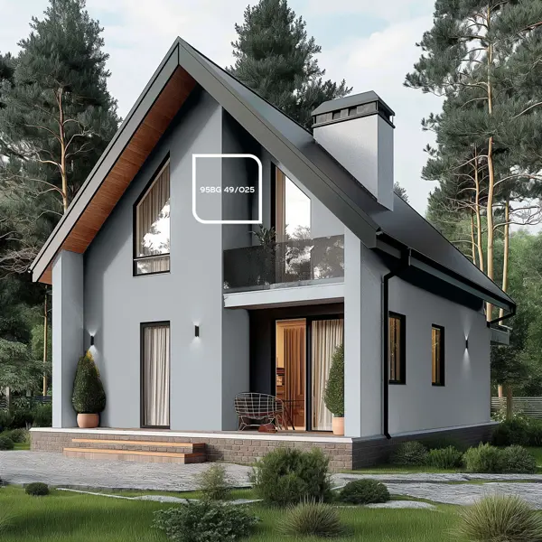 Краска фасадная Dulux Classic Colour матовая цвет белый база BW 2.5 л