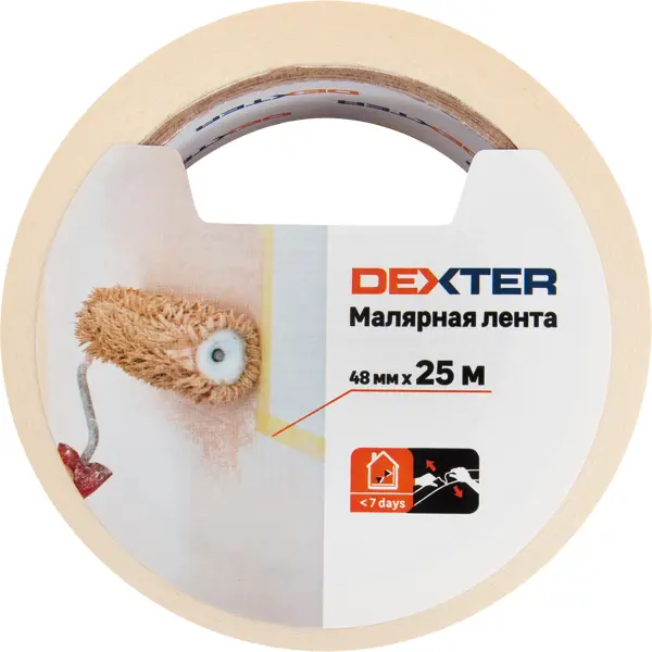 Лента малярная Dexter 48 мм x 25 м