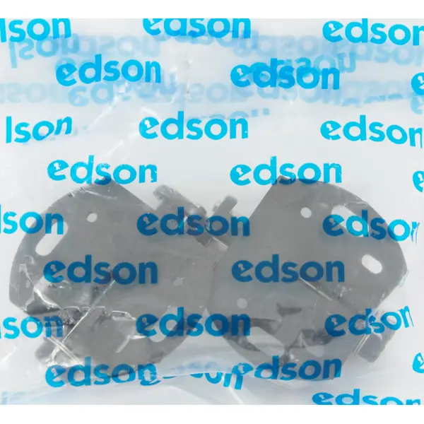 Защелка магнитная для стеклянной двери пластик цвет черный 2 шт.