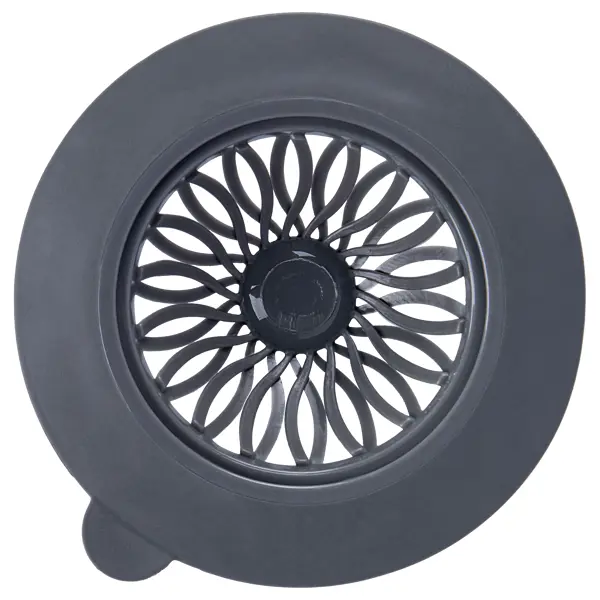 Ситечко для мойки 12 см Vidage термопластичная резина цвет серый