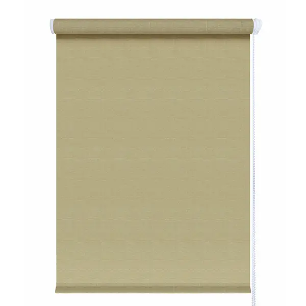 Штора рулонная Inspire Шантунг 110x250 см темно-бежевая