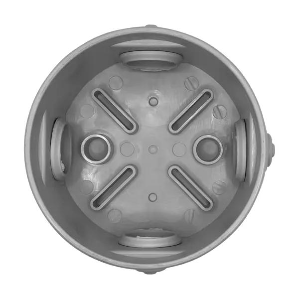 Распределительная коробка открытая Lexman D 65x35 мм 4 ввода IP55 цвет серый