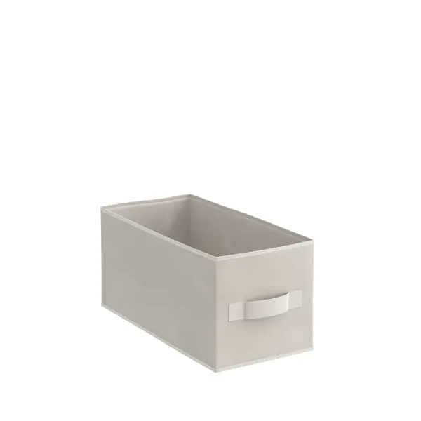 Короб Spaceo KUB Trench 15x31x15 см 6.9 л полиэстер цвет платиновый
