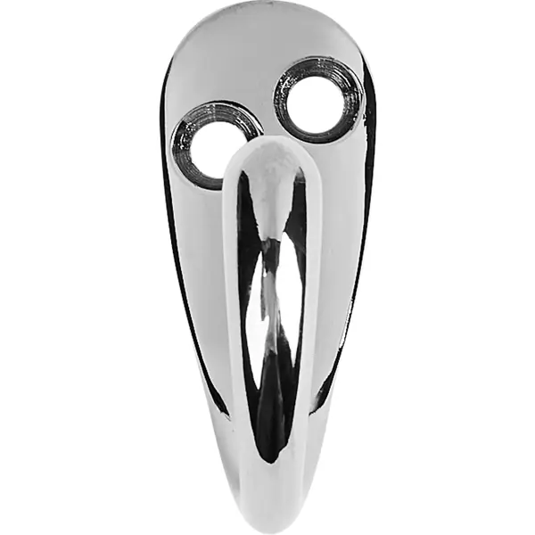 Крючок мебельный 1.88x4.7x3.87 см цвет хром