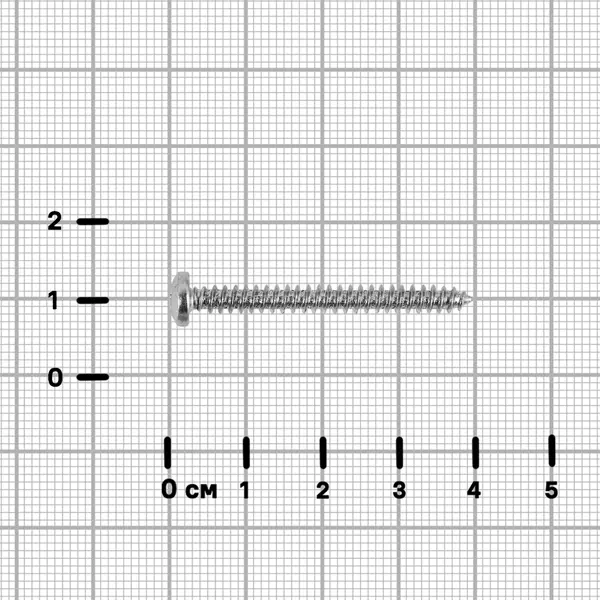 Саморезы универсальные полусферические острые оцинкованные 4x40 160 шт.