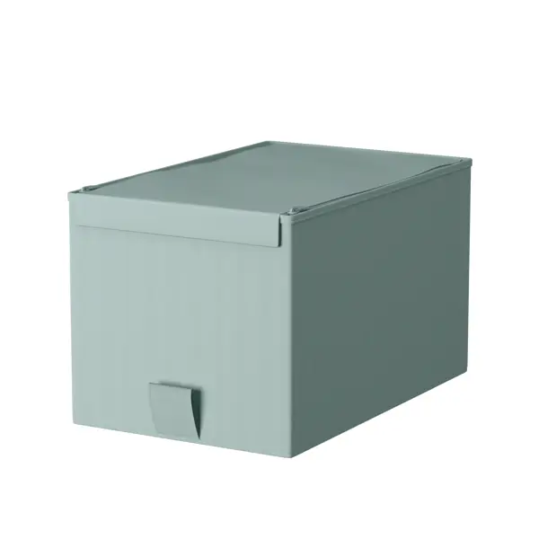 Короб для хранения Spaceo 18x16.5x28 см полипропилен цвет лагуна