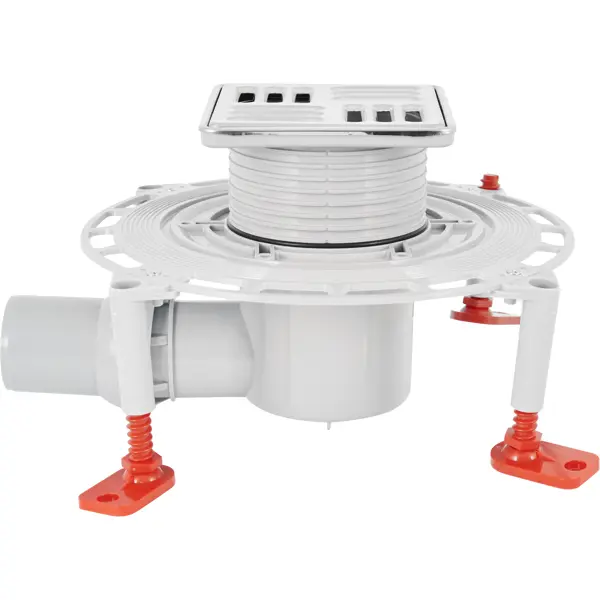 Трап для душа Ани Пласт комбинированный затвор 120x120 мм пластик THZ5614M