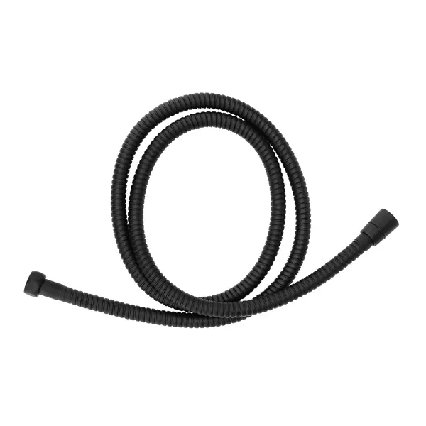 Шланг для душа Iddis Agua 2 м силиконовый цвет черный матовый