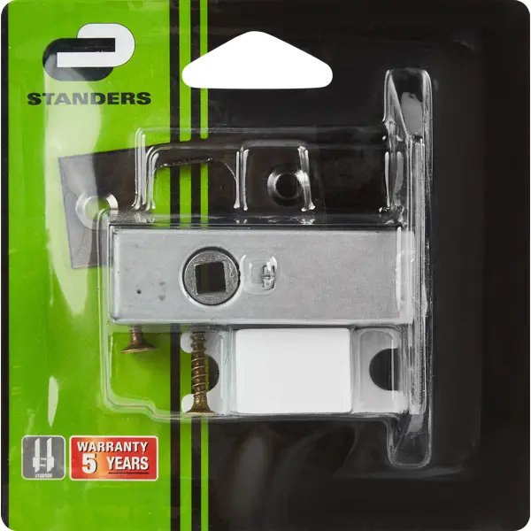 Задвижка межкомнатная Standers TL01-AB 65x57x25 мм сталь цвет бронза