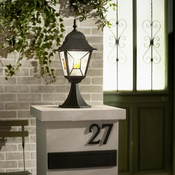 Фонарный столб уличный Inspire Chester, 1xE27x100 Вт, 45 см, IP44