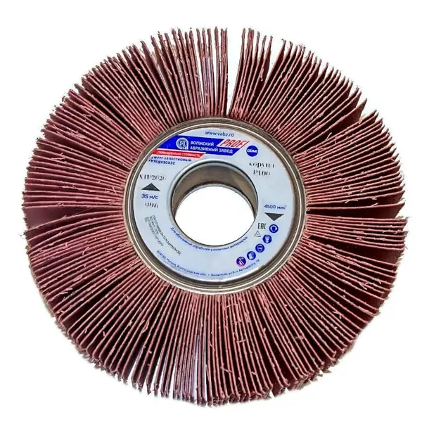 Круг лепестковый КЛО с оправкой ВАЗ Profi XF569 Р100 150x30 мм