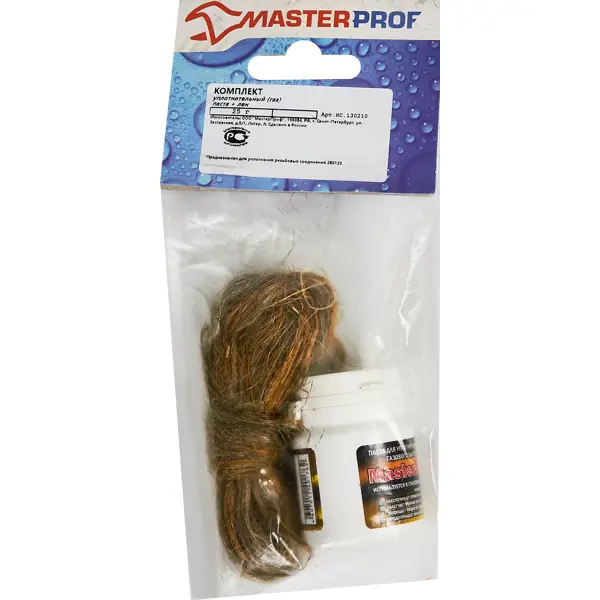 Паста уплотнительная Masterflax для газа 25 г со льном