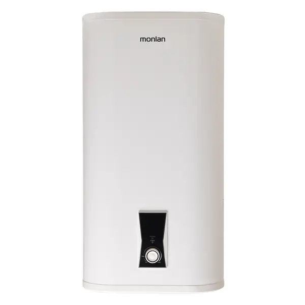 Накопительный водонагреватель электрический 50 л Monlan МР-50 2 кВт нержавеющая сталь мокрый ТЭН