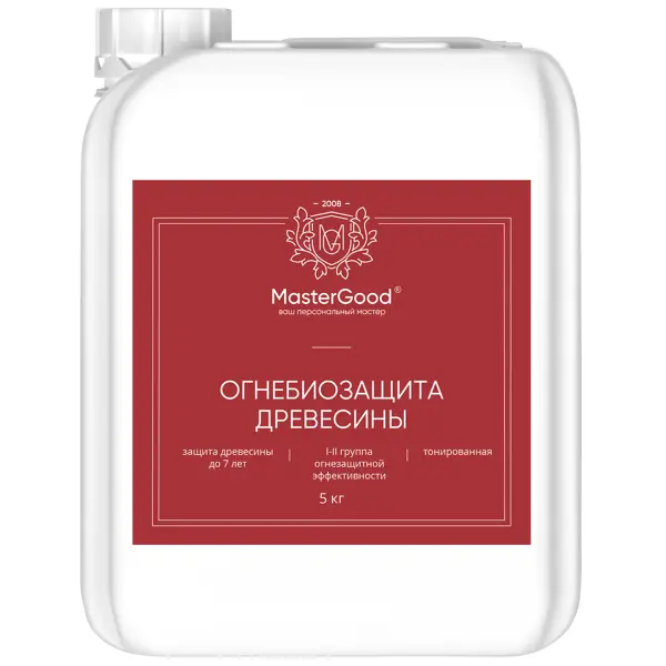Огнебиозащита MasterGood ОЗП Proff 1-2 группа тонированная 5 кг