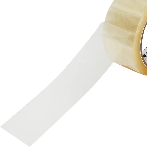 Лента клейкая упаковочная Axton 48 мм x 66 м 45 мкм прозрачная