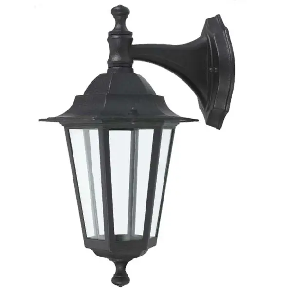 Светильник уличный настенный Inspire Peterburg 1xE27x60 Вт цвет чёрный