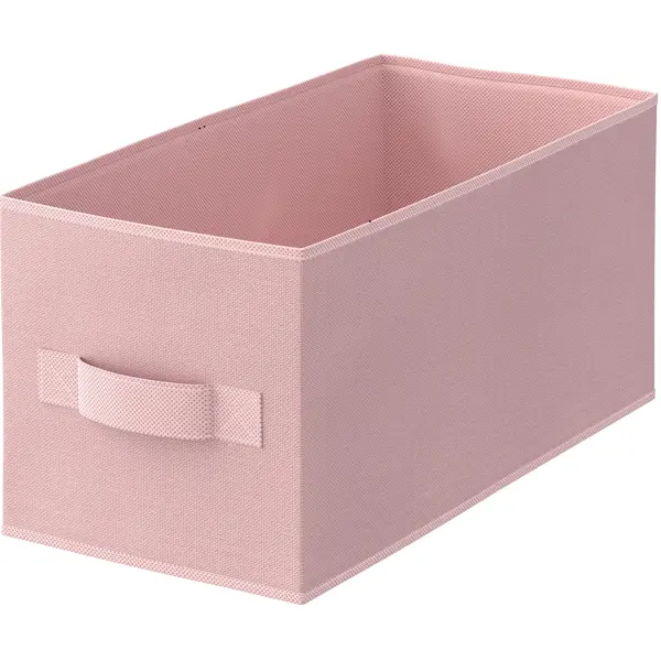 Короб Spaceo KUB Kiss 15x31x15 см 6.9 л полиэстер цвет розовый