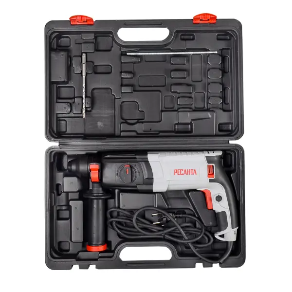 Перфоратор сетевой SDS-plus Ресанта П-32-1000К, 1000 Вт, 5.2 Дж