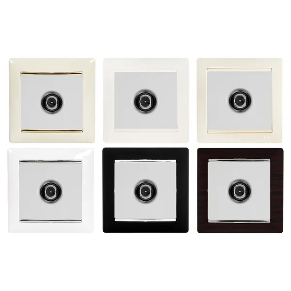 Розетка TV (телевизионная) - Legrand Valena - оконечная - слоновая кость