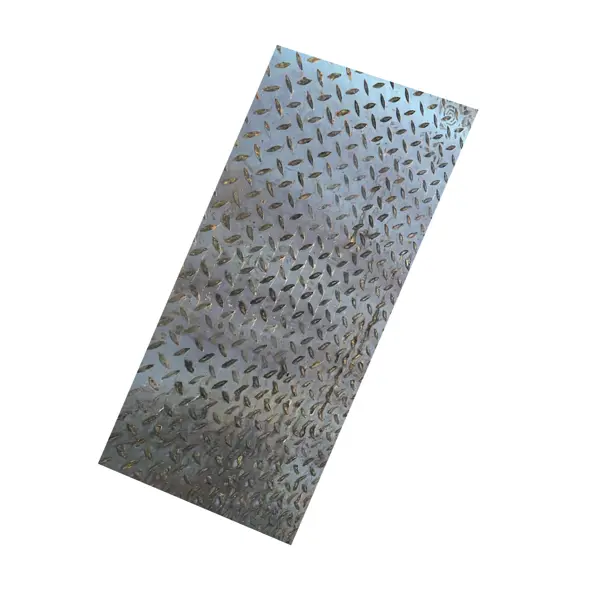 Лист рифленый чечевица 2.5x600x1200 мм сталь